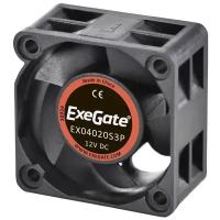 Вентилятор Exegate EX04020S3P EX281211RUS 40x40x20 мм, подшипник скольжения, 3pin, 5500RPM, 22dBA