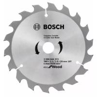 Диск пильный 160 х 20/16 мм, 18 зубьев, BOSCH Eco for wood, 2608644372