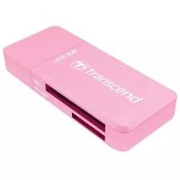 Карт-ридер Transcend RDF5 USB3.1 Gen 1, розовый