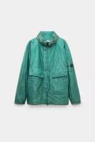 Куртка C.P. Company, демисезон/лето, силуэт прямой, карманы, водонепроницаемая, размер 48, голубой