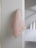 Полотенце Linens Lliana для рук, 30x45см, розовый