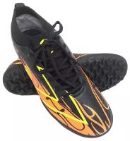 Спортивные футбольные бутсы Backheel BLACK 210809 многошиповые