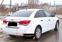 Накладка на задний бампер Chevrolet Cruze I 2012-2014