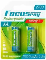 Аккумуляторные батарейки FocusRay HR6 2700mah NI-MH BL2