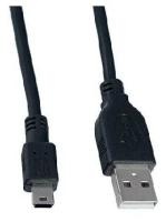 Кабель, переходник PERFEO (U4303) USB2.0 A вилка - MINI USB 5P вилка 3 м