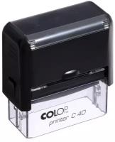 Оснастка автоматическая для штампа Colop Printer 40С, 23 х 59 мм, чёрная