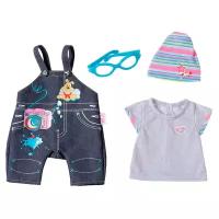 Zapf Creation Комплект джинсовой одежды для куклы Baby Born 822210