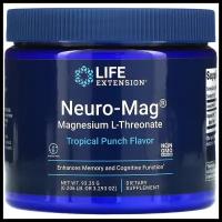 Порошок Life Extension Neuro-Mag Magnesium L-Threonate, 93.3 г, 30 шт