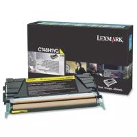 Картридж Lexmark C748H1YG, 10000 стр, желтый