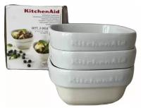 Форма для выпечки рамекины KitchenAid 3 шт. по 0,25 л. (керамика)