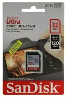 SD карта Sandisk Ultra SDSDUN4-032G-GN6IN