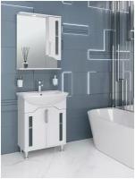 Мебель для ванной / Runo / Толедо 65 / тумба с раковиной Стиль 65 / шкаф для ванной / зеркало для ванной
