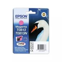 Картридж Epson C13T11134A10, 720 стр, пурпурный