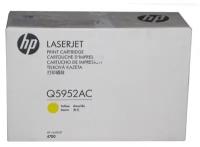 Картридж HP Q5952AC, 10000 стр, желтый