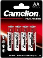 Батарейка Camelion LR 6 Plus Alkaline BL-4