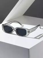 Солнцезащитные очки / Защита 400UV / Хит сезона / Тренд 2024 (цвет серый)