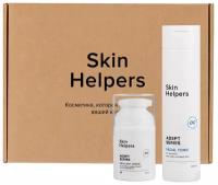 Skin Helpers ADEPT Набор Подарочный: Тоник для лица гипоаллергенный 200 мл, Крем - эмолент для чувствительной и проблемной кожи 50 мл