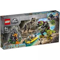 Конструктор LEGO Jurassic World 75938 Бой тираннозавра и робота-динозавра