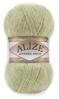 Пряжа Alize Angora Gold (Ангора Голд) - 2 мотка 267 пастельно-зеленый 20% шерсть, 80% акрил 550м/100г