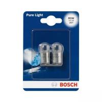 Лампа автомобильная галогенная BOSCH Pure Light 1987301022 R5W 12V 5W BA15s