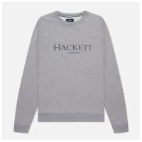 Мужская толстовка Hackett London Logo Crew Neck серый, Размер M