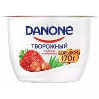 Danone творожный десерт клубника и земляника 3.6%, 170 г