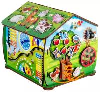 Бизиборды WoodLand Toys Бизидом «Весёлая ферма» 112402