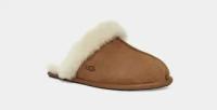 Тапочки UGG, размер US - 9, EU - 40, RU - 39, 26 см, бежевый, коричневый