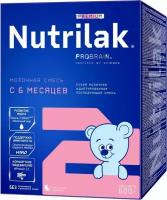 Смесь сухая Nutrilak Premium+2 молочная адаптированная последующая с 6 мес. 600г