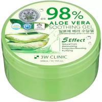 3W Clinic Гель универсальный c алоэ - Aloe vera soothing gel 98%, 300г