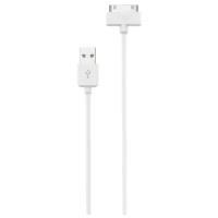 Кабель USB 2.0 Hoco X1, АM/Apple, 30pin M, белый, 1 м