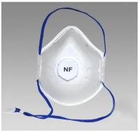 Размер M, полумаска противоаэрозольная фильтрующая (респиратор), модель NF813V, класс защиты FFP3 NR D с клапаном, NEVSKY FILTER, 10 шт