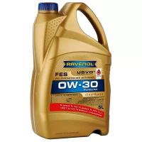 Синтетическое моторное масло RAVENOL FES 0W-30 (4+1 л)