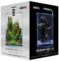 AQUAEL SHRIMP SET SMART LED PLANT ll 20 набор без крышки черный 19л