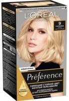 Стойкая краска для волос L'oreal Paris L'OREAL Preference тон 9, Голливуд