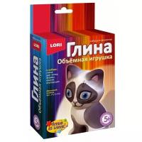 Набор для лепки LORI Объемная игрушка Домашний котенок (Пз/Гл-001) 202 г