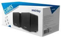 Мультимедийные колонки 2.0 Smartbuy SBA-4650, 6 Вт, черный