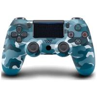 Беспроводной Bluetooth джойстик для PS4 контроллер подходит для Playstation 4 синий камуфляж