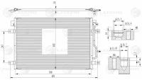 Радиатор кондиционера для автомобилей Audi A4 (B6) (00 )/А6 (С5) (97 ) LUZAR LRAC 1809 - Luzar арт. LRAC 1809