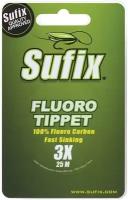 Флюорокарбоновая леска Sufix Fluoro Tippet d=0.138 мм, 25 м, 1.4 кг, прозрачный, 1 шт