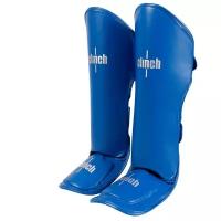 Защита ног (щитки) Clinch Защита голени и стопы Clinch Shin Instep Guard Kick синяя