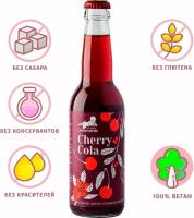 Напиток газированный Лимонад вишневая кола без сахара / Lemonardo Cherry Cola, 330мл