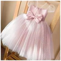 Платье NNJXD, размер 110, розовый
