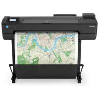 Принтер струйный HP DesignJet T730 36-in (F9A29D), цветн., A0, черный