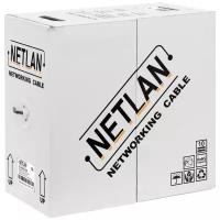 Кабель F/UTP NETLAN EC-UF004-5E-PE-BK кабель внешний Cat 5e, 305 м