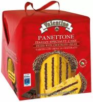 Кекс (кулич) Panettone VALENTINO с шоколадным кремом 750г, Италия