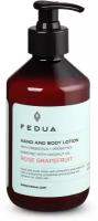 Fedua - Hand and Body Lotion Rose Grapefruit - Лосьон для тела с ароматом роза - грейпфрут 300 ml