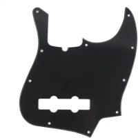 MX1302GB Защитная накладка бас-гитары Jazz Bass Modern Style, 1 слой, черная, Musiclily