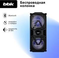 Музыкальная система BBK BTA601 (B) black (60Вт, Bluetooth, Mic, AUX IN, USB2.0, FM) (BTA601 (B))