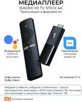 Смарт тв приставка Xiaomi для телевизора mi tv stick